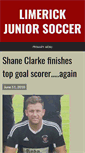 Mobile Screenshot of limerickjuniorsoccer.com